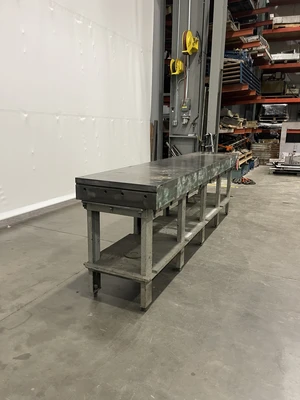 The Challenge Manufacturing Co. Layout Table 24″x120″x17″ deep