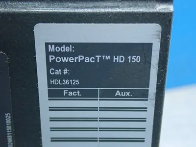 NEW SQUARE D HDL36150