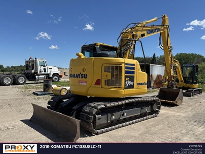 Used 2019 KOMATSU PC138USLC-11 Crawler Excavators Wisconsin US | Proxy Equipment #1388870