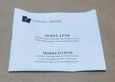 NEW Federal Signal LP3M-120G