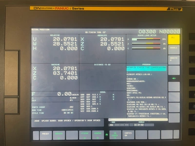 Used 2023 DN SOLUTIONS PUMA 4100LB CNC Lathes | Machinery Marketing International #380176