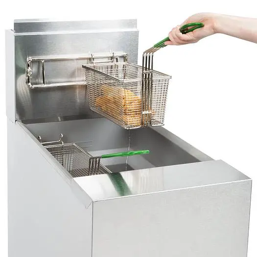 Frymaster 50 LB deep fryer - has open well for easy cleaning