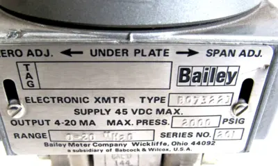 NEW BAILEY BQ73221 TRANSMITTER