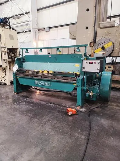 Used 1985 WYSONG 796 Power Squaring Shears (Inch) Pennsylvania US | Hildebrand Machinery Co. #1481720