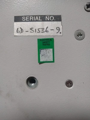 Edwards Relay Unit RL3 D385 Control Module Code No. D385 Made in England