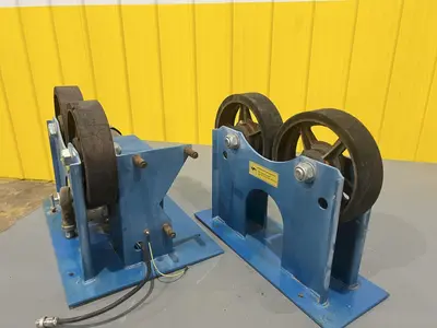 1300 LBS LACROIX POWERED & IDLER TANK TURNING ROLLS: STOCK #18445