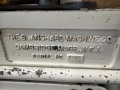 1956 BLANCHARD 18-42 GRINDERS, SURFACE, ROTARY TYPE, (Vertical Spindle) | Machinery Network (8)