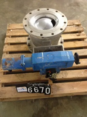 Neles Jamesbury 10"-150 V-Ball Control Valve