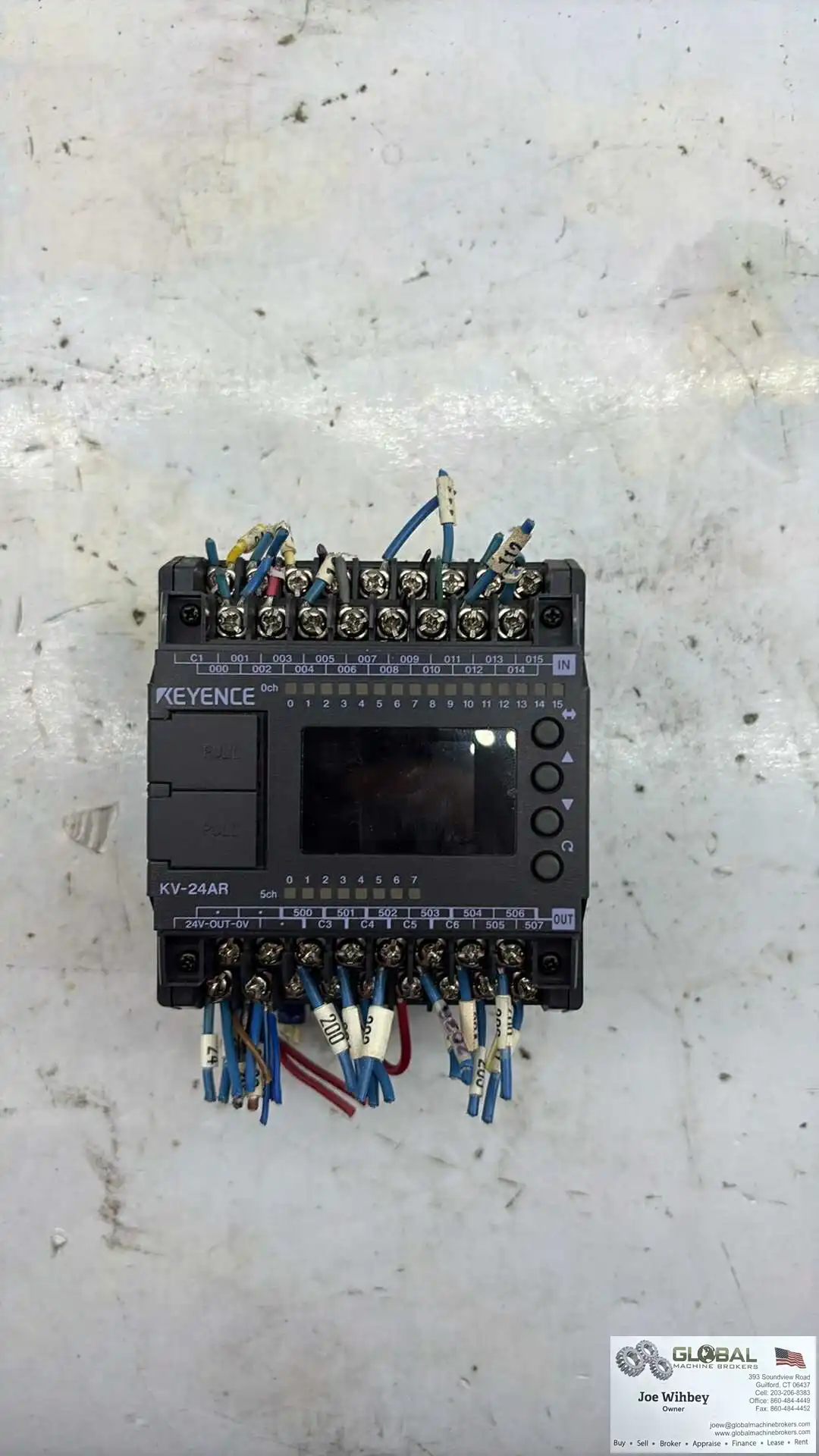 Keyence KV-24AR AC Programmable Logic Controller