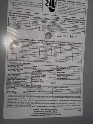 USED SIEMENS HFC362J