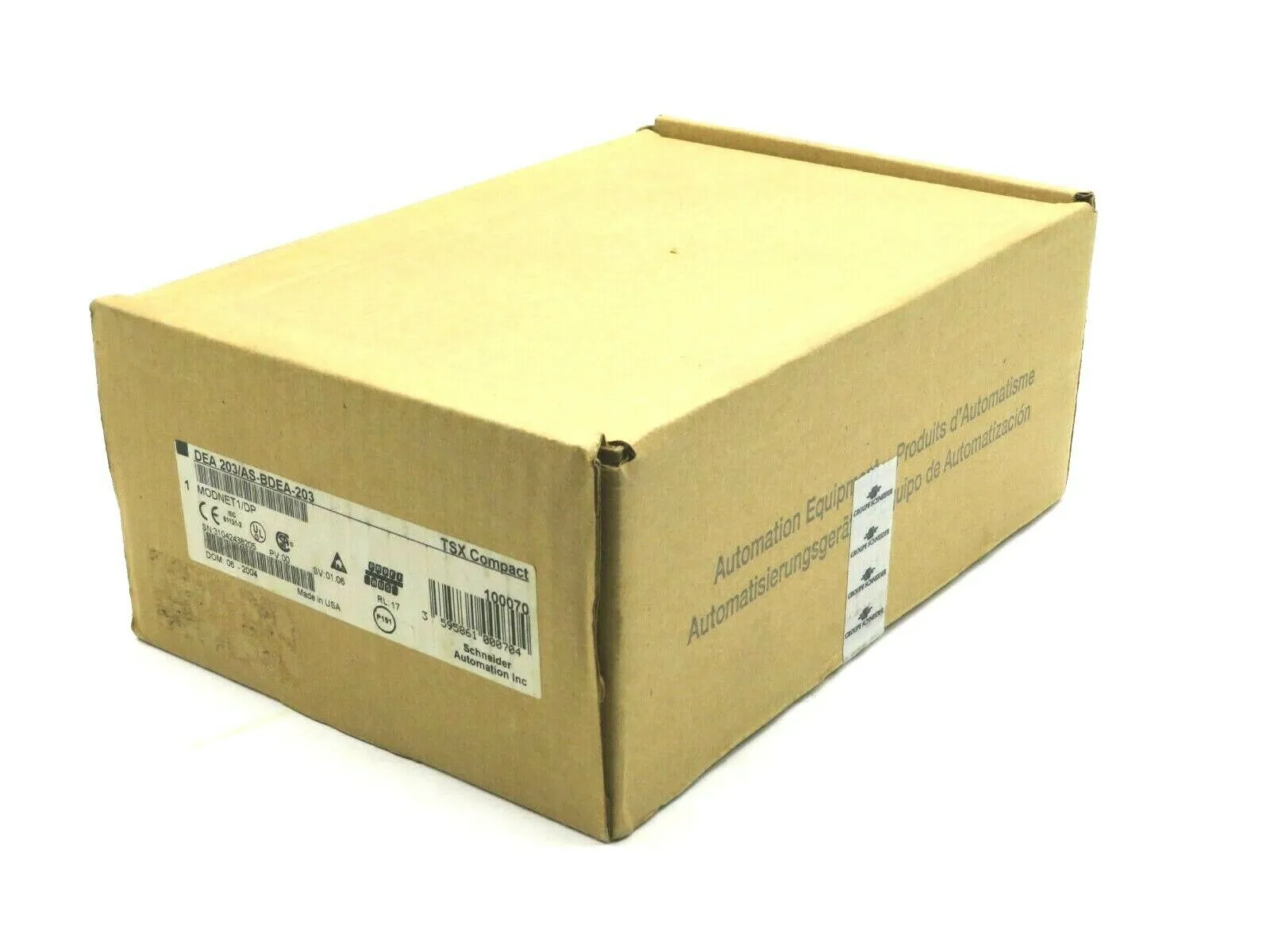 NEW SEALED SCHNEIDER AUTOMATION DEA 203/AS-BDEA-203 MODULE DEA203ASBDEA203