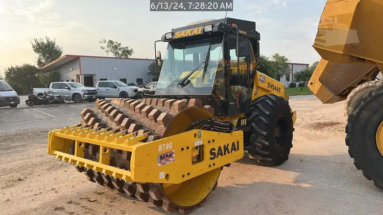 Used 2024 SAKAI SV544T Single Drum Rollers Texas US | National Equipment Dealers #1422714