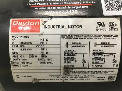 USED DAYTON 6K484BB