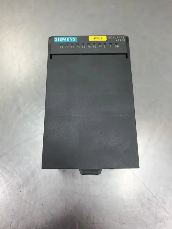 Used Siemens 6GK5208-0BA00-2AF2 SCALANCE XF208 SIMATIC NET Ethernet Switch PLC Processors | Palmetto Automation #1156194
