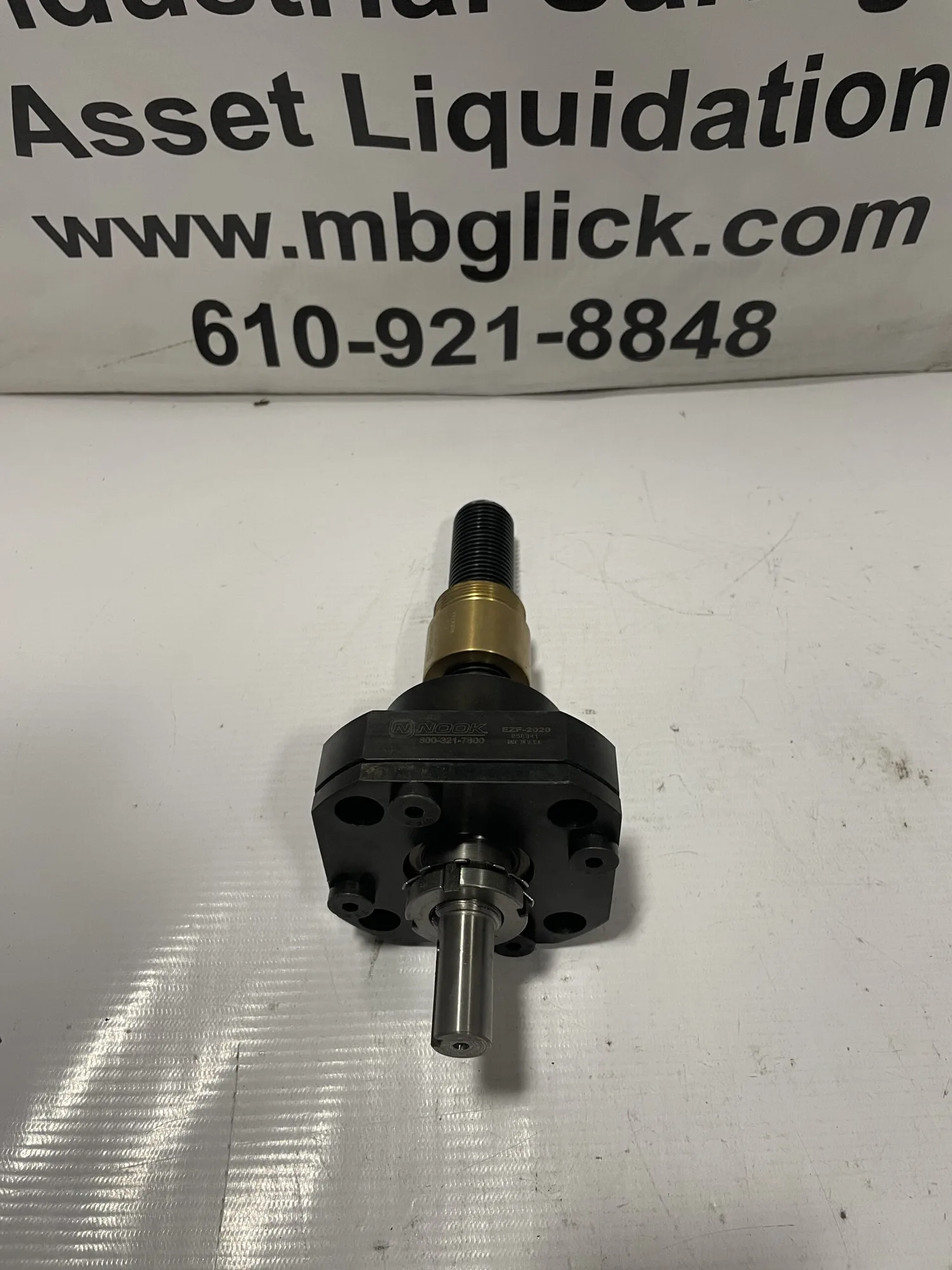 Nook EZF-2020 Linear Ball Screw Shaft EZZE Mount Flange Bearing Assy 056941 -NEW