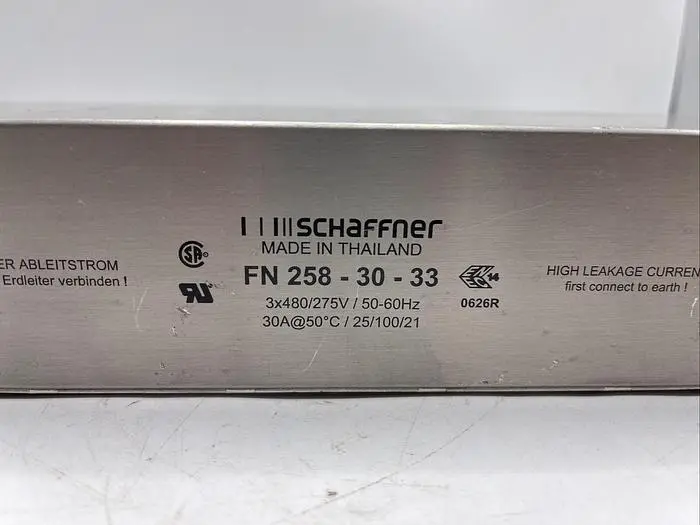 Used SCHAFFNER _UNKNOWN_ Filters | ND Industrial Surplus #1222398