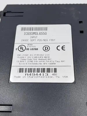 USED GE GE IC693MDL655G