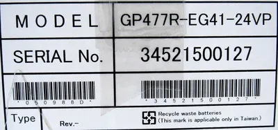 NEW PROFACE GP477R-EG41-24VP OPERATOR INTERFACE GP477REG4124VP