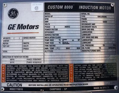 USED GENERAL ELECTRIC 5KV8559P003