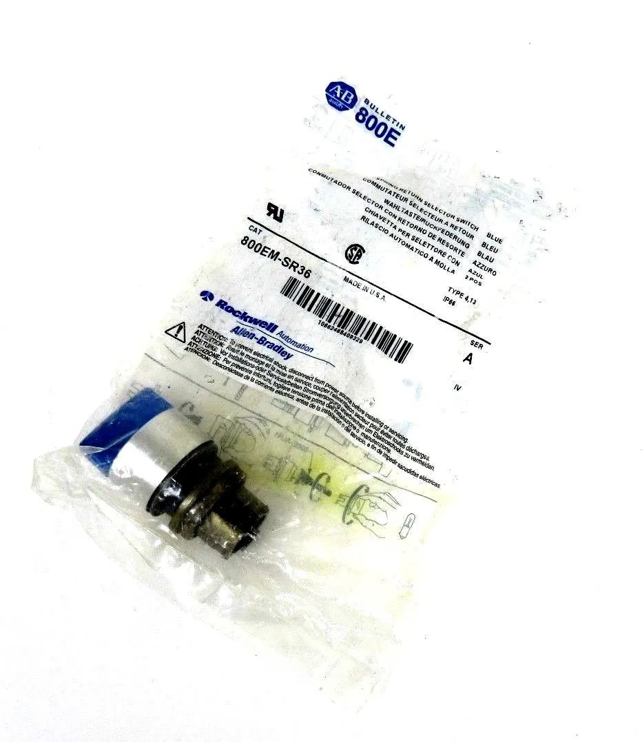 NEW ALLEN BRADLEY 800EM-SR36 SWITCH 800EMSR36