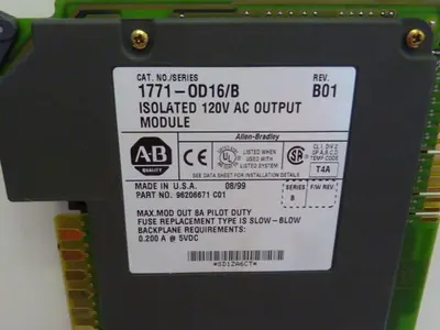 USED ALLEN BRADLEY 1771-OD16 SER B