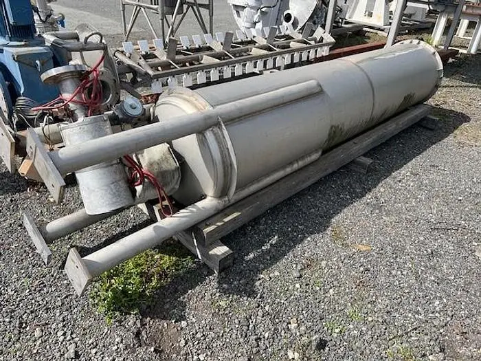Tank, 350 Gallon, Stainless Steel, 2'6" X 10', Double Agitation, #C693490