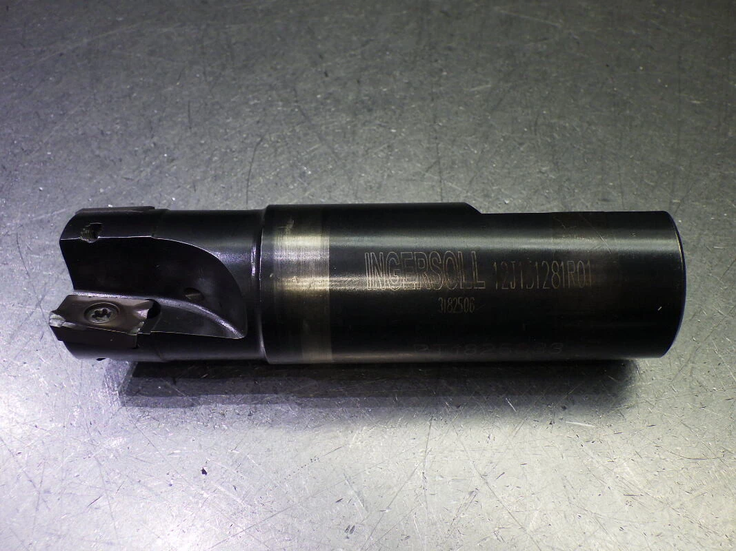 Ingersoll 1.25" 3 Flute Indexable Endmill 1.25" Shank 12J1B1281R01 (LOC1118C)