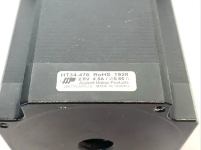 USED APPLIED MOTION PRODUCTS HIGH TORQUE STEP MOTOR NEMA 34, 2-PHASE HYBRID