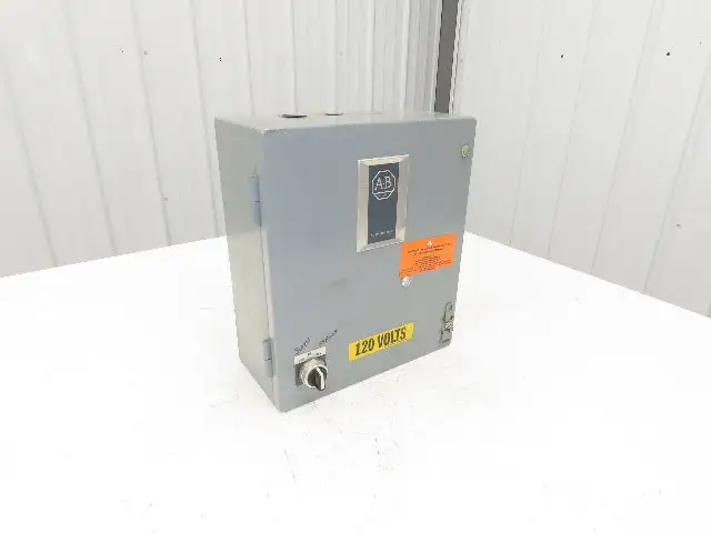 Allen Bradley 505-AAXD-3-104 Reversing Controller 1 Ph W Overload Relay Type 1