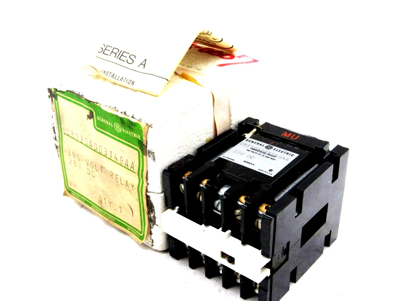 NEW GENERAL ELECTRIC CR120AD03149AA RELAY SERIES A