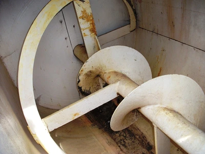 4,300L M/S U Trough Mixer 22 kW