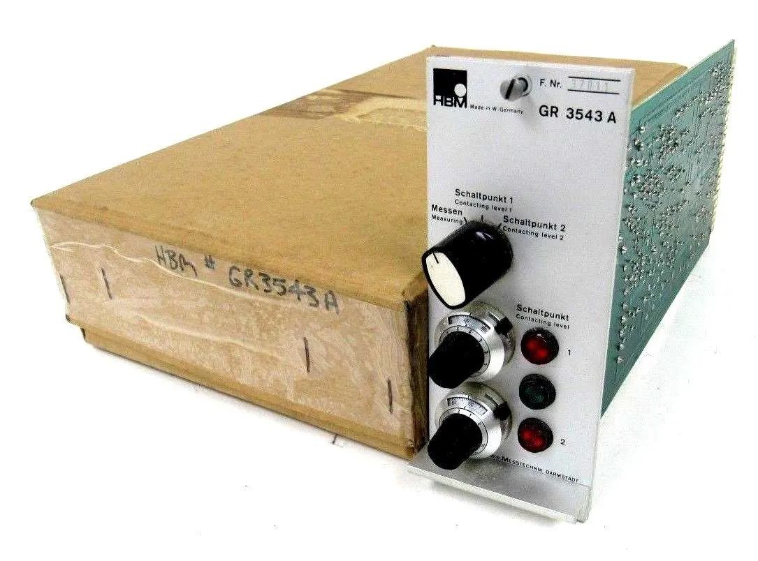 NEW HBM GR3543A CONTROLLER 32011