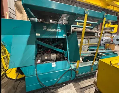 60" x 30,000 Lbs. Iowa-Precision Uncoiler & Coil Car