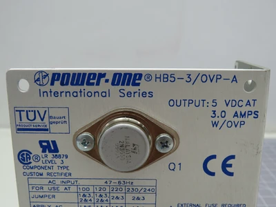 Used POWER ONE _UNKNOWN_ AC/DC Power Supplies Texas US | OCO Industrial #1675902