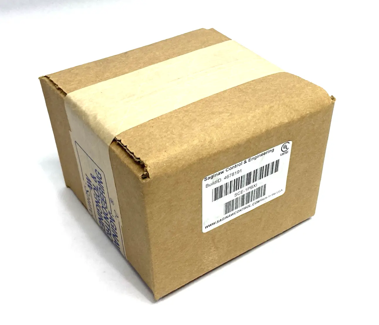 NEW SAGINAW CONTROL & ENGINEERING PUSHBUTTON ENCLOSURE 4" X 4"