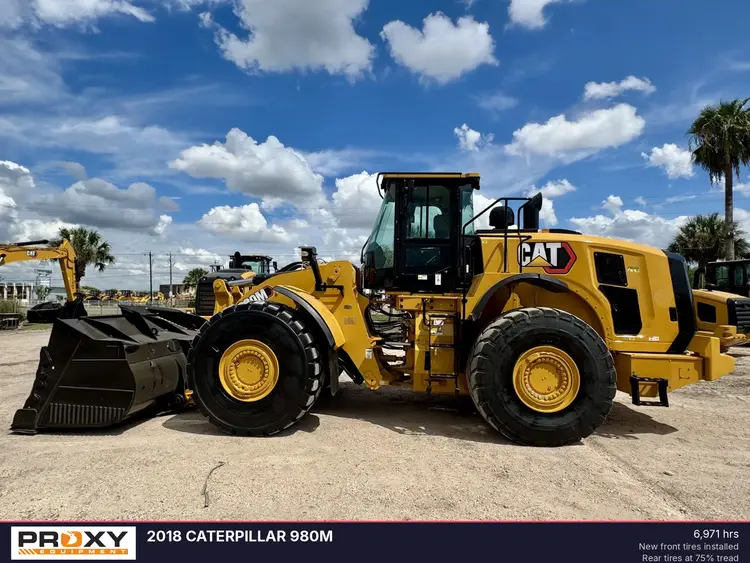 Used 2018 CATERPILLAR 980M Wheel Loaders Texas US | Proxy Equipment #1378249