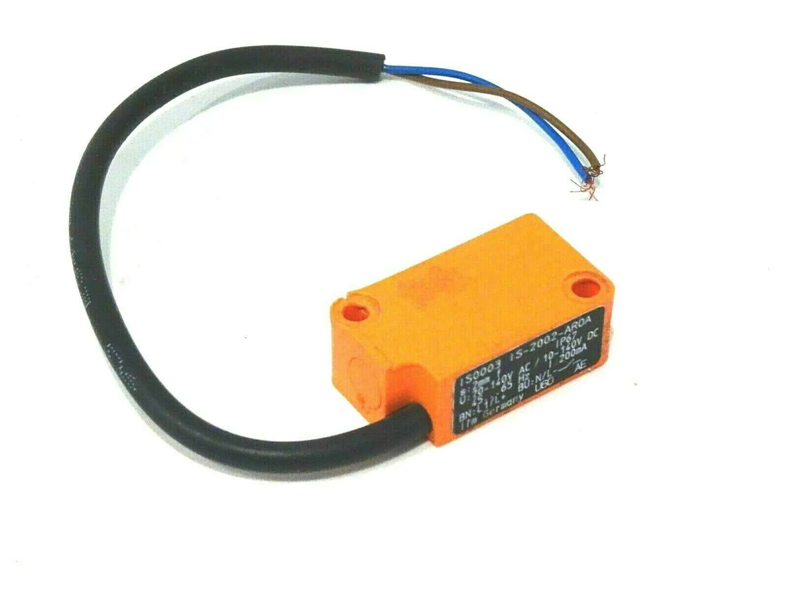 USED EFECTOR IS-2002-AROA INDUCTIVE SENSOR IS0003 IS2002AROA