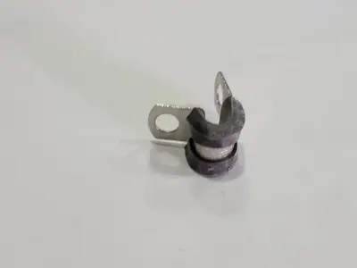1/4" Rubber Insulated Steel Clamp