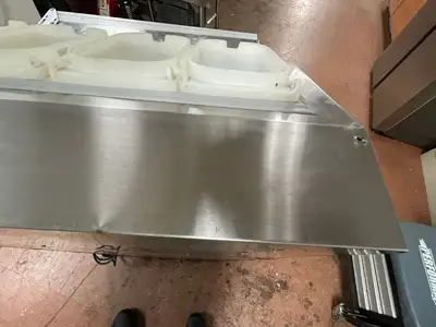 Used Silver King Used Silver King 27" Ice Cream Topping Refrigerated Fountainette Stainless 115v Ice Cream Equipment Illinois US | Falcon Restaurant Supply #1375850