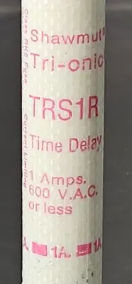Gould shawmut TRS1R Time delay fuse. Lot of 2 Loc4D18