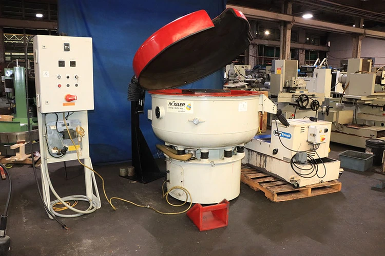 Used 2017 Rosler RI300S, INTERNAL PARTS SEPERATOR, PANEL TIMER Vibratory Machines New Jersey US | Machinery Values #1285809