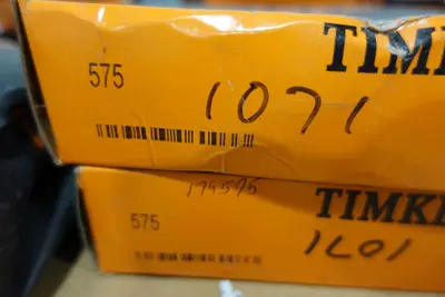 PALLET OF ASSORTED TIMKEN ROLLER BEARINGS