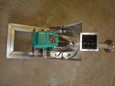New R-B 50Mm. Dia S/S Screw Feeder