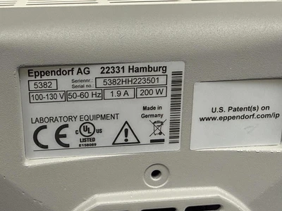 Used Eppendorf 5382 Temperature Control and Mixing Instruments Missouri US | BioLabTek #1493970