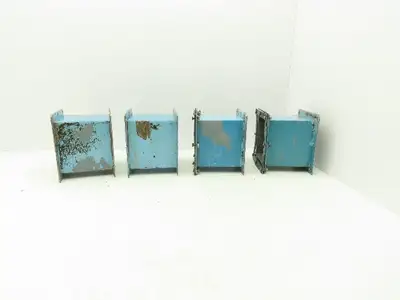 Wiegmann JWN666 6"x6" Wireway Nipple Feed-Through 6" Hoffman Lot of 4