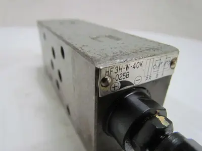 Toyooki Kogyo HF3H-W-40K-025B Hytegra Hydraulic Valve