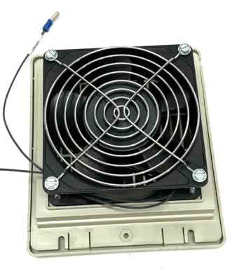 Used Hoffman Side Mount Vented Filter Fan Assembly for Electrical Enclosure Electronic Component Fans Michigan US | Maverick Industrial Sales #1494862