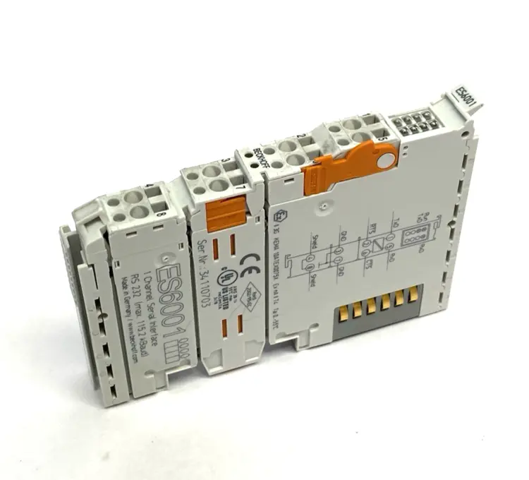 Used Beckhoff EtherCAT Terminal, 1-channel Communication Interface, Serial PLC Processors Michigan US | Maverick Industrial Sales #1394720