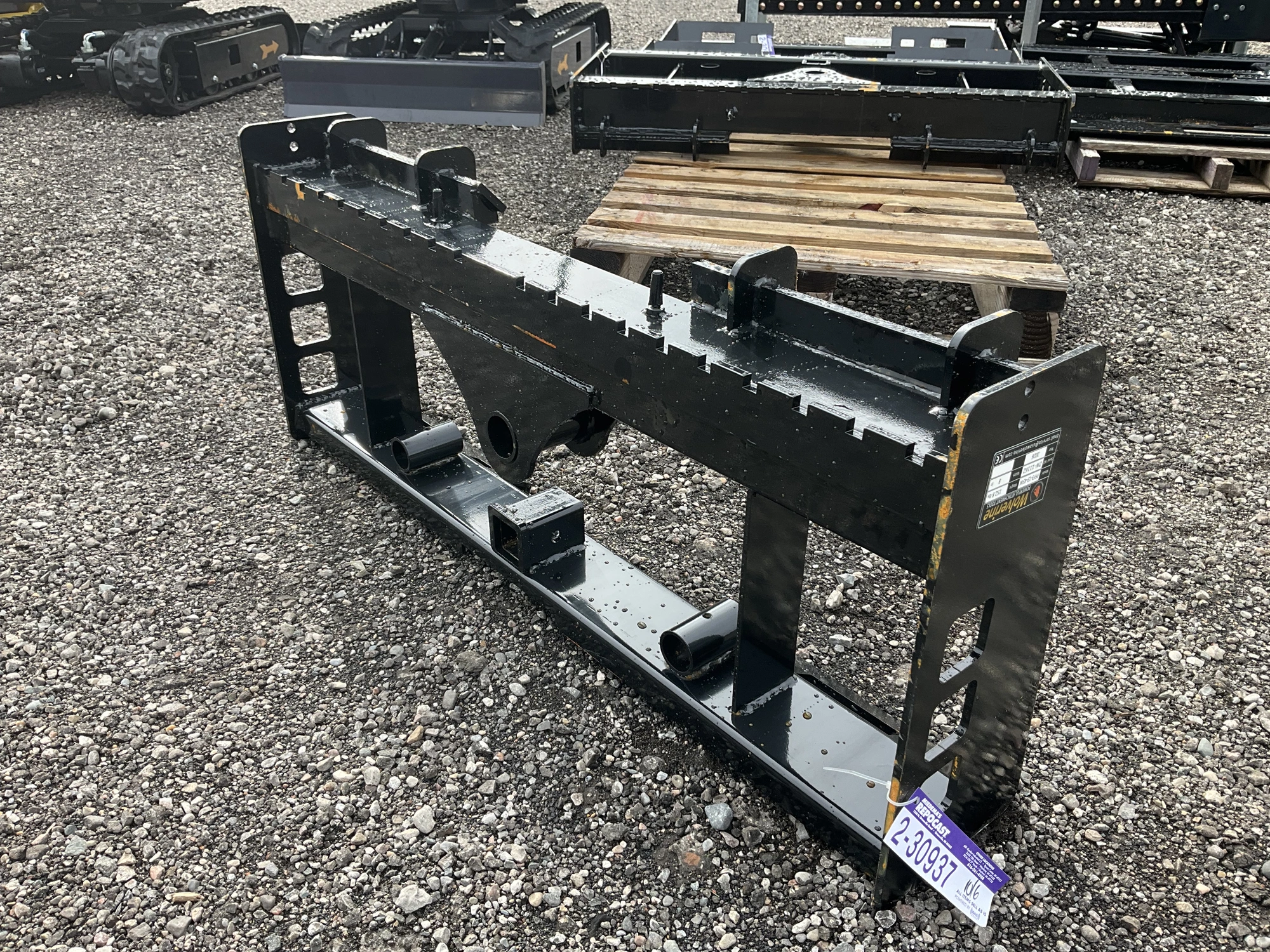Used WOLVERINE PFF3-13-45W PALLET FORK FRAME 3 Pallet Forks Michigan US | Miedema Asset Management Group #1468722