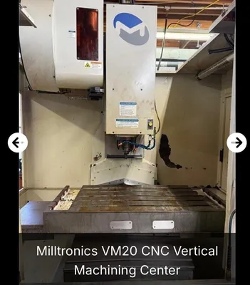 2006 MILLTRONICS VM20 Vertical Machining Centers | 520 Machinery Sales LLC (5)